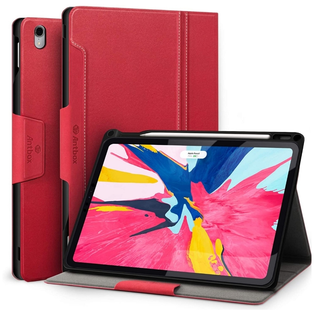 Antbox - Faux Leather Case for iPad Pro 11 2018.